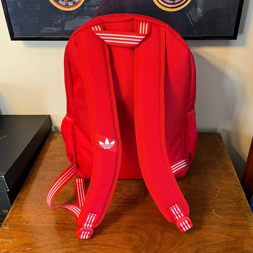 ADIDAS Adicolor Classic Red Backpack - Picture 2 of 12